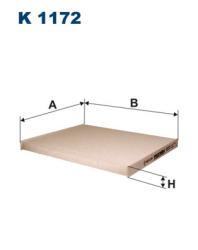 Фильтр салона FIAT GRANDE PUNTO/OPEL CORSA D K 1172