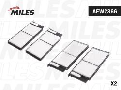 Фильтр салона TOYOTA LC100 02-07/LX470 02-07 (2 шт.) AFW2366