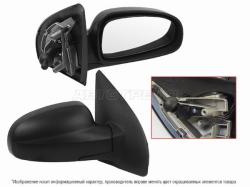 Зеркало Chevrolet Aveo 02-09 (Справа/ Механическое/ 3/5D HBK/4D SED)