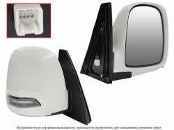 Зеркало Kia Bongo 12-19 (Справа/ Обогрев/ Регулировка/ Повторитель поворота/ 8 контактов)