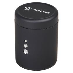 Пепельница в подстаканник с автоматической подсветкой, цвет черный (ADAC004)