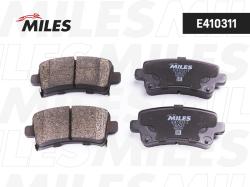 E410311 Колодки тормозные OPEL INSIGNIA 08-/SAAB 9-5 10- задние LowMetallic