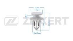 Клипса крепёжная General Motors Opel (миним. кол-во заказа 10 шт) be-3725