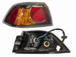Фонарь задний Mitsubishi Lancer 07-17 / Lancer Evolution 07-17 (Слева/ чёрный)