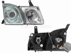 Фара Lexus LX 98-07 (Справа/ Зелёный оттенок)