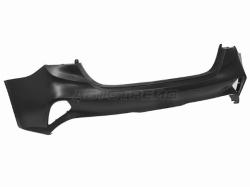 Бампер задний Kia Cerato 21- (Под сонары(парктроники))