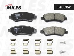 E400152 Колодки тормозные CITROEN C4 03-/PEUGEOT 307/PARTNER -ESP передние LowMetallic