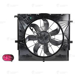 Э/вентилятор охл. для а/м Mercedes-Benz V-Class (W447) (14-) (600W) (с кожухом) (LFK 1547)