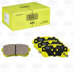 Колодки торм. для а/м Hyundai Accent III (05-)/Kia Rio II (05-) диск. зад. (керам.) (PF 0874CR) PRO