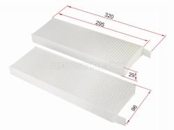 Фильтр салона CITROEN BERLINGO/PEUGEOT PARTNER 08-