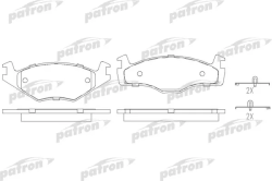 PBP392 Колодки тормозные дисковые