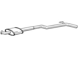 Резонатор RENAULT CLIO II 1.4 98-01 283-547