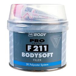 BODY 211 soft шпатлевка п/э (0,25кг) 2112300000