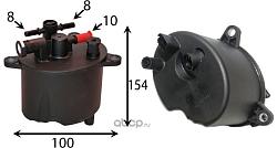 Фильтр топливный FORD MONDEO/CITROEN C5 2.2 HDI 06- FSD42078