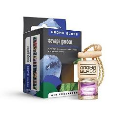 Ароматизатор подвесной в стеклянном флаконе AG-17 Savage Garden (аромат спелого винограда и свежей AG-17