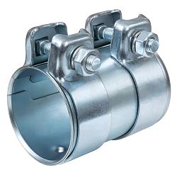 Хомут глушителя трубчатый 60x95мм 265829