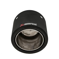 Карбоновая насадка Akrapovic Style 100 мм MT131