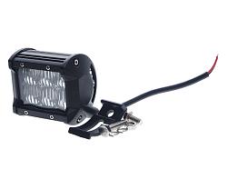 Фара светодиодная прямоуг., рассеив. свет, 6 диодов, 5D-линза, 18W, 12/24V AE18RT-6LED-5DLENS-PC