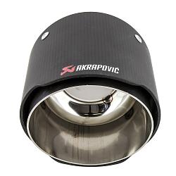 Карбоновая насадка Akrapovic Style 115мм MT135