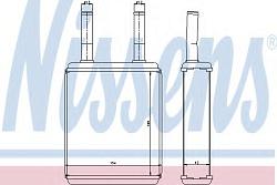 Радиатор отопителя HYUNDAI ELANTRA 92-95 77600