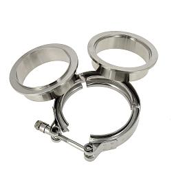 Хомут V-Band с фланцами 63мм серия Custom 304 vb63k