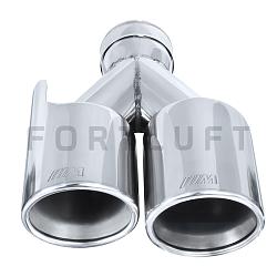 Насадка BMW M-style 90x2 мм хром mt335l