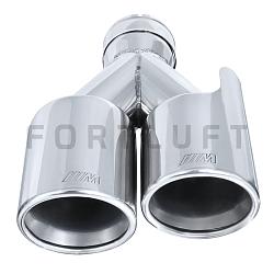 Насадка BMW M-style 90x2 мм хром mt335r