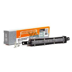 Фара светодиодная прямоуг. - дневн. ход.огни,6 диодов, линз., направл. свет, 18W, (180*82*41,6) 12/ AE18RT-6LED-DRL-LENS-HC