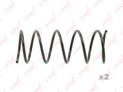 Пружины подвески передние PEUGEOT 206 99-08 / 306 94-01 sc-1817