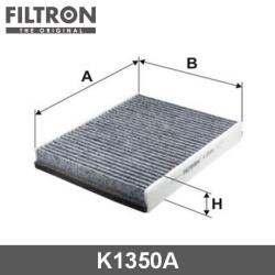 Фильтр салона FORD FOCUS/KUGA/C-MAX/VOLVO V40 10- угольный K 1350A