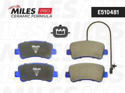 Колодки тормозные OPEL MOVANO/RENAULT MASTER 10- (для одинарных шин) задние CERAMIC e510481