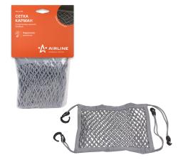Сетка карман между передними сиденьями 30*28 см ( 4 пластиковых крючка) AS-S-09
