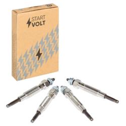 STARTVOLT GLSP 505 Комплект свечей накаливания (4шт) для автомобилей Hyundai Porter H-1 (96-)/H-100 (93-) D4BH 2.5D (84мм)