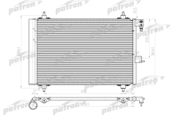 PRS1125 Радиатор кондиционера