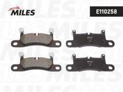 E110258 Колодки тормозные VW TOUAREG 3.0-4.2 10-/PORSCHE CAYENNE 10- задние SemiMetallic