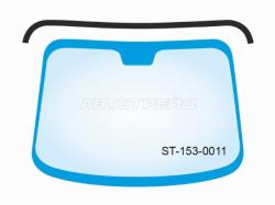 Молдинг лобового стекла (Сверху) Toyota Land Cruiser Prado (J150) 09-24 / Lexus GX 09-19