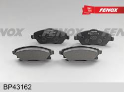 Колодки тормозные OPEL CORSA C 01>/TIGRA B 04> передние BP43162