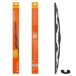 Щетка стеклоочистителя каркас 480мм (19") 1 адаптер (AWB-K-475)