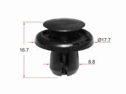 Клипса крепежная SAT ST-KJ-338 (1 шт.)