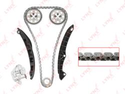 Комплект цепи грм SKODA FABIA II 1.2 07> / RAPID 1.2 12> / ROOMSTER 1.2 07> VW POLO 1.2 09> tk-0200