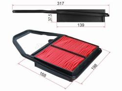 Фильтр воздушный HONDA CIVIC 01-/FR-V 05-/STREAM 01-