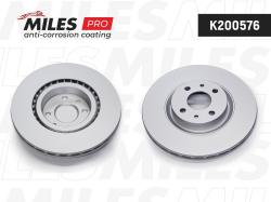 Диск тормозной FIAT 500 08-/BRAVO 07-/DOBLO 01-/STILO 01- передний с покрытием K200576