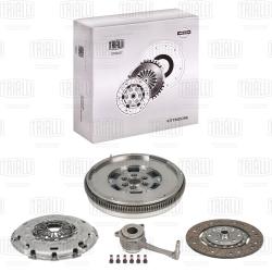Сцепление в сборе для а/м VW Passat B6 (05-) 2.0TDI (с компен. износа) (с гидр. муфт и двухмасс. маховиком) (FR 1817)