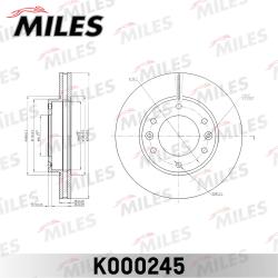 Диск тормозной KIA CARNIVAL 06- передний вент.D 300мм. K000245