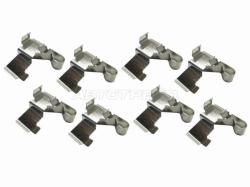 Комплект монтажный тормозных колодок RR TOYOTA HARRIER 98-03/CAMRY 91-01/LEXUS RX300 98-03