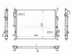 Радиатор JAC J7 20-