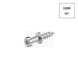 Шток эксц. AZ саморез 11мм, А=7мм, крест, под отв.3мм, оц. 1000шт FORTLUFT sts028631
