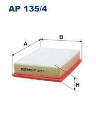 Фильтр воздушный RENAULT LAGUNA 1.5D/2.0D (с доп.фильтром) AP 135/4