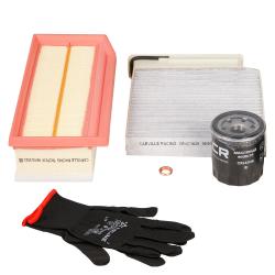 Компл. фильтров для а/м Renault Duster (10-) 1.6i дв. H4M (масл+возд+салон) (CRKIT1010)