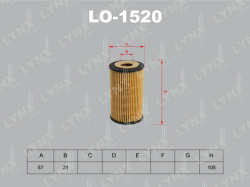 Фильтр масляный OPEL/CHEVROLET 1.0/1.2/1.4/1.6/1.8 04- LO-1520